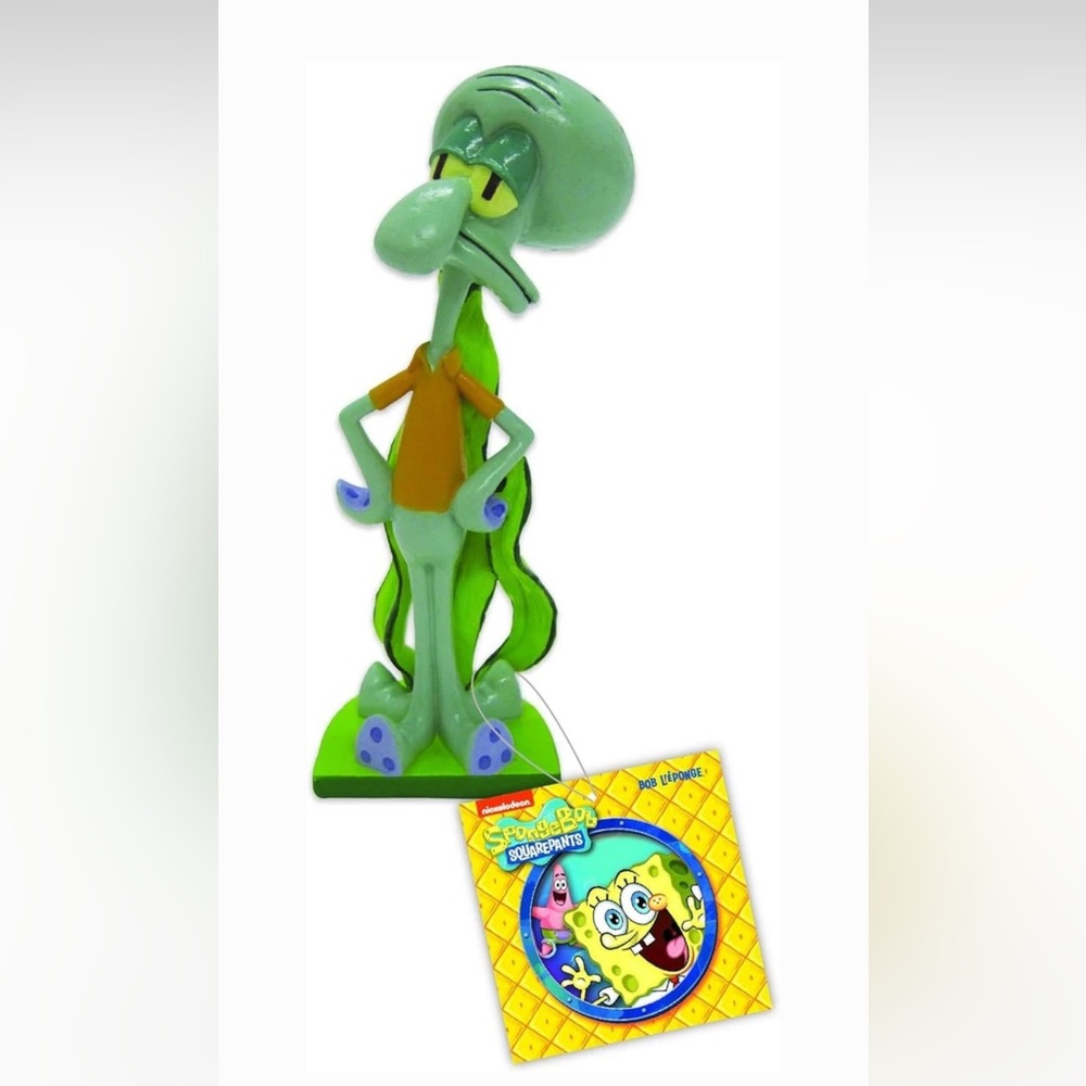 Penn-Plax Squidward Resin Aquarium Ornament